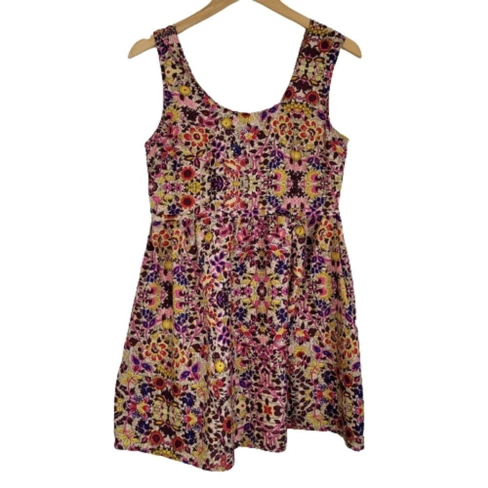 Billabong floral sleeveless mini dress
